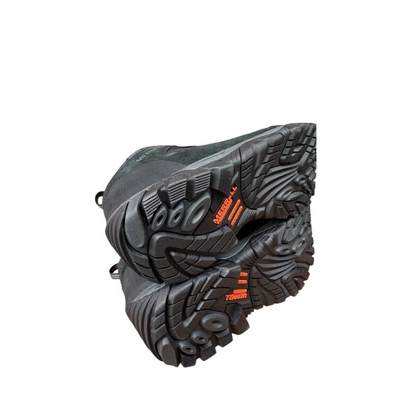 NEW Merrell Mens Size 7.5 Moab Onset Mid Waterproof Composite Toe Work Boot Blac - Picture 12 of 12